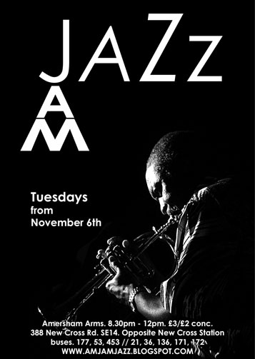 jazz jam every Tuesday