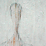 1090x1255mm Emulsion, Idenden, Glitter on Ply