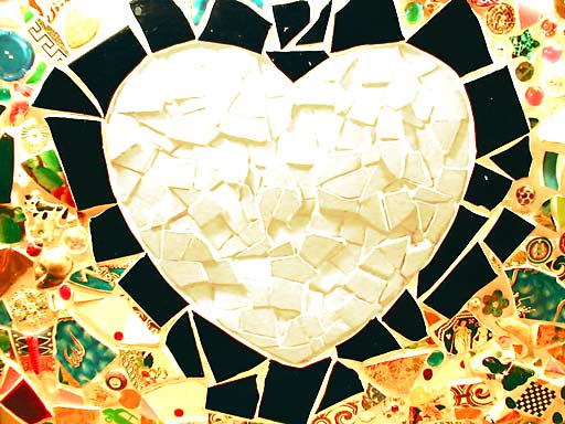 mosaic heart