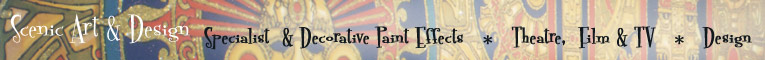 Scenic Art & Design - Specialist & Decorative Paint Effects - Design